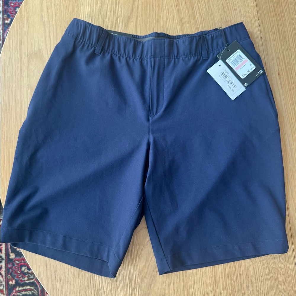Under Armour Navy Golf 9" Shorts